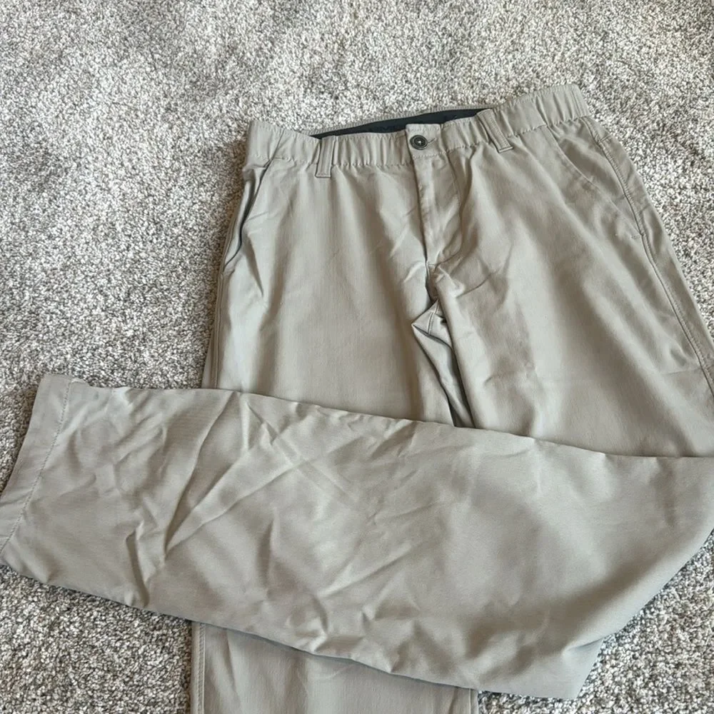 Men’s Under Armour Showdown Tapered Pant | 30x34| City Khaki